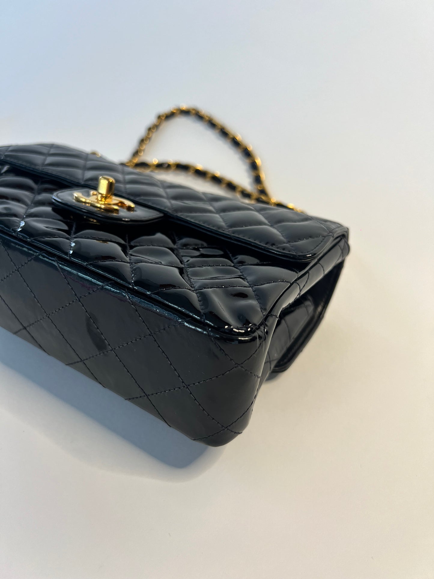 Rare Chanel Double Face Patent