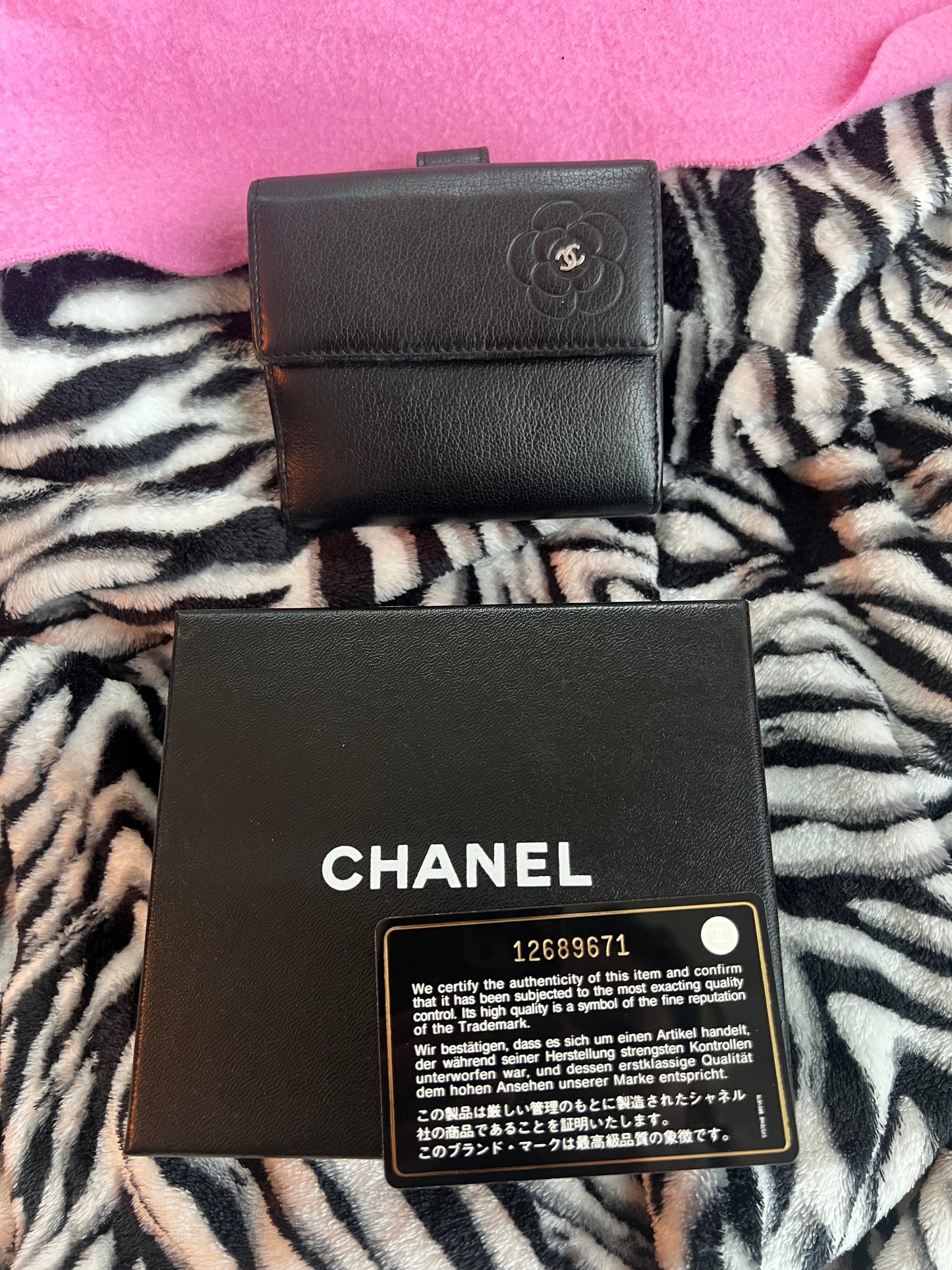 Chanel Camellia Wallet