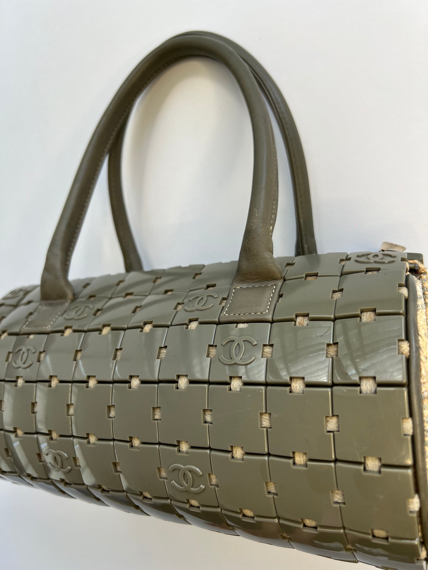 Chanel Puzzle Piece Barrel Bag