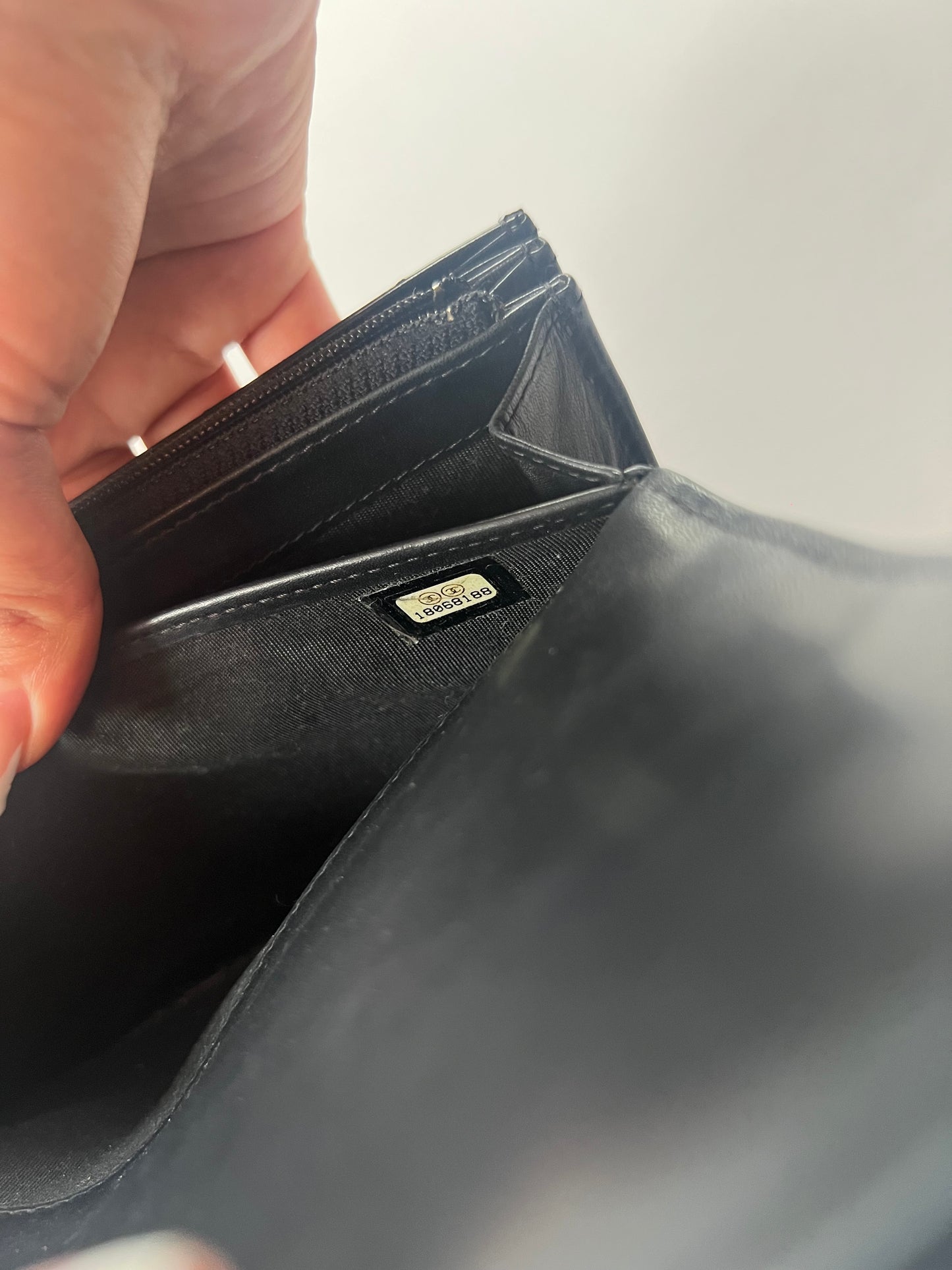 Chanel Patent Wallet