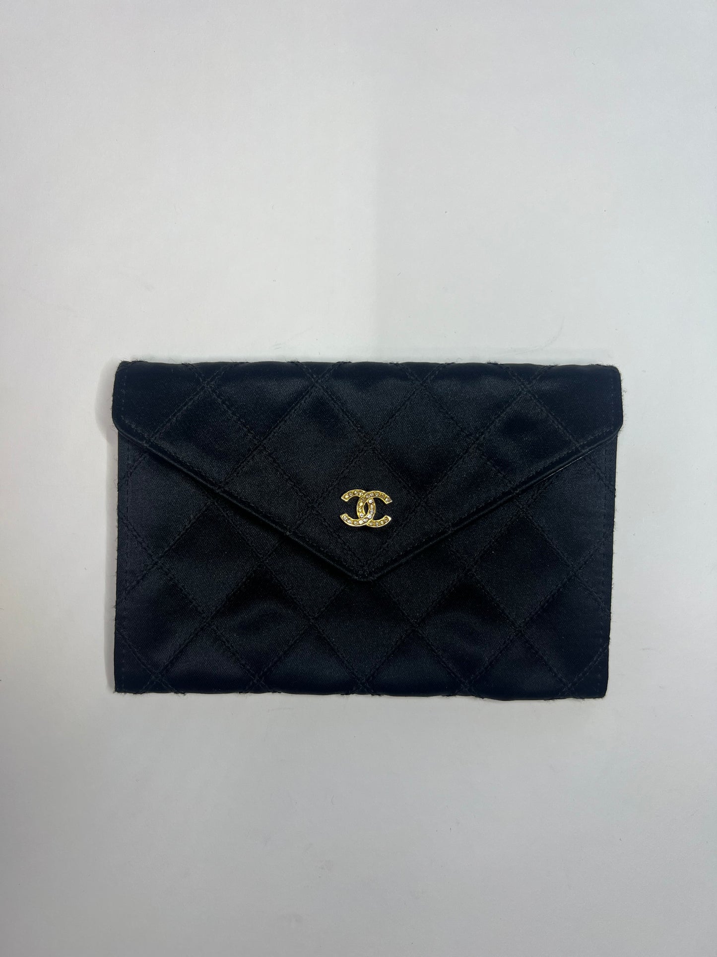 Chanel Satin Pouch