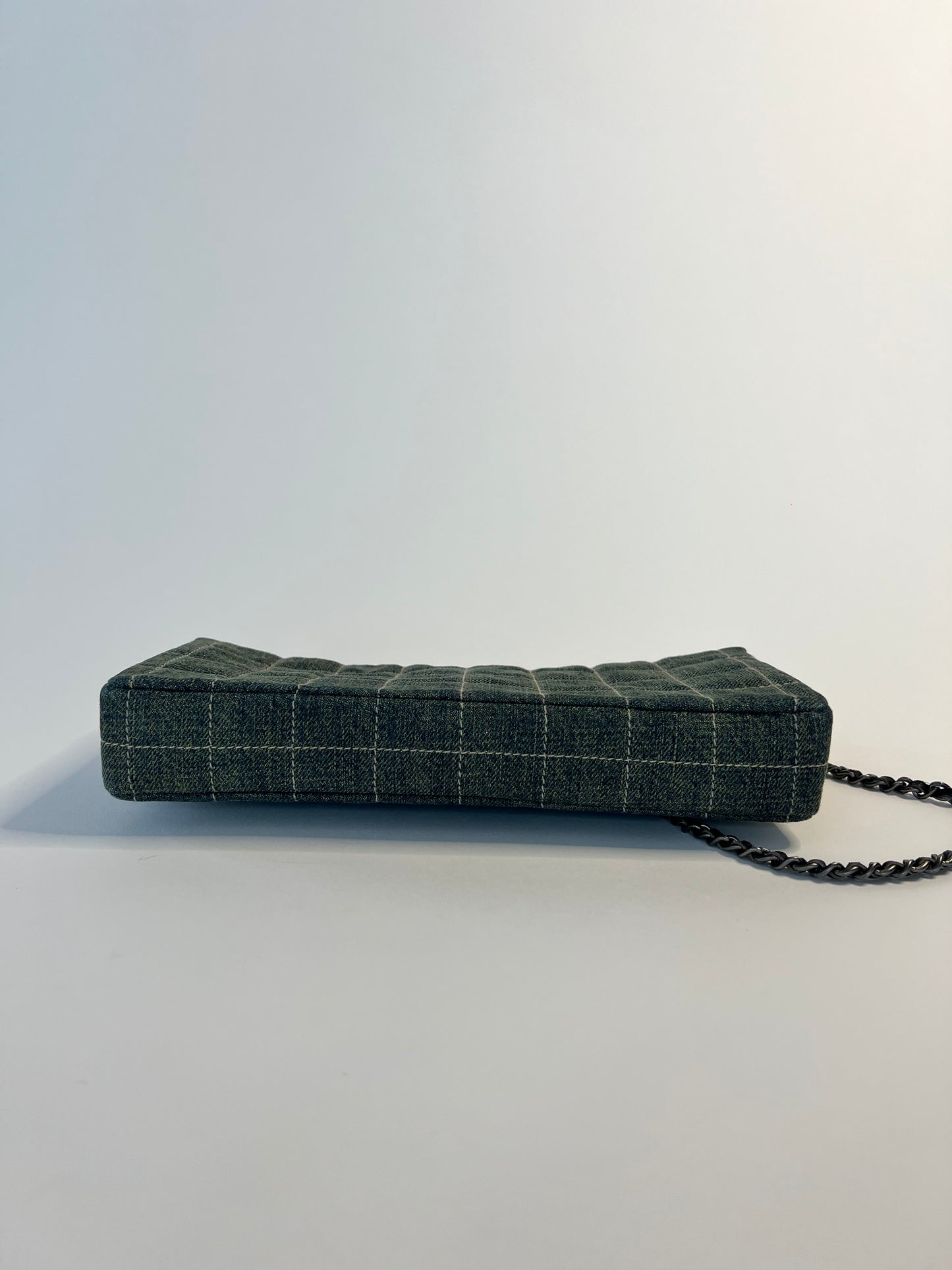 Chanel Denim Chocolate Bar Bag