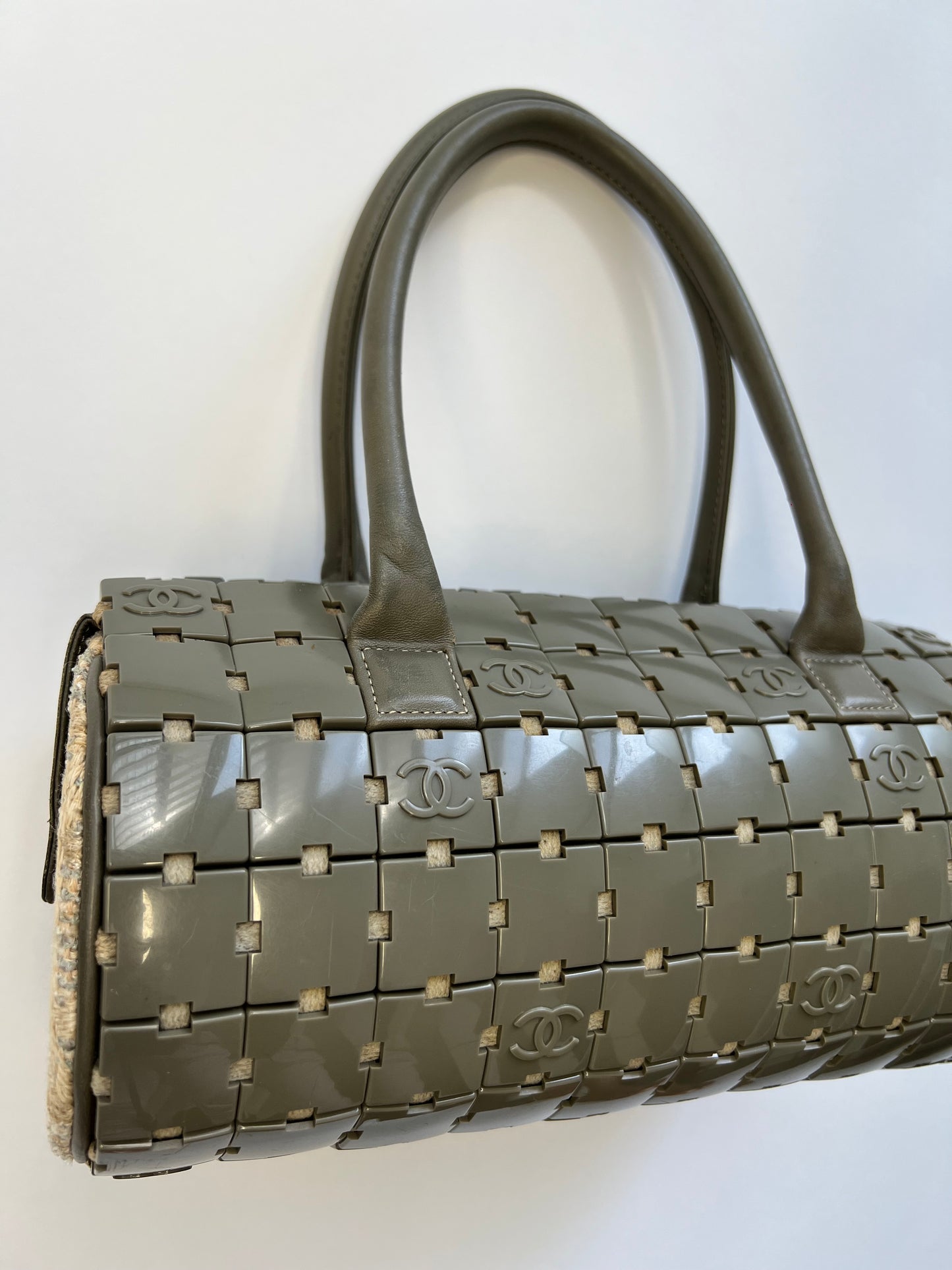 Chanel Puzzle Piece Barrel Bag