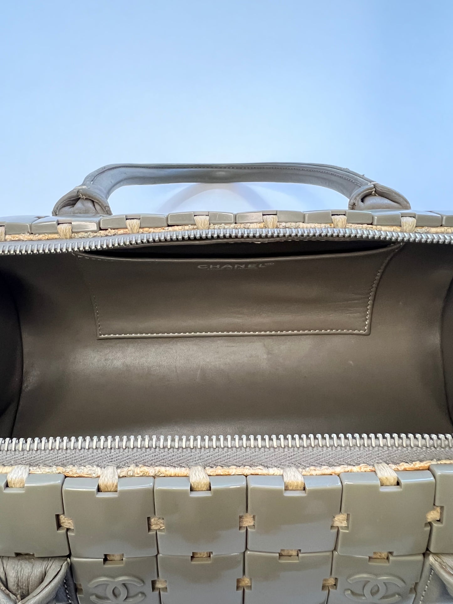 Chanel Puzzle Piece Barrel Bag