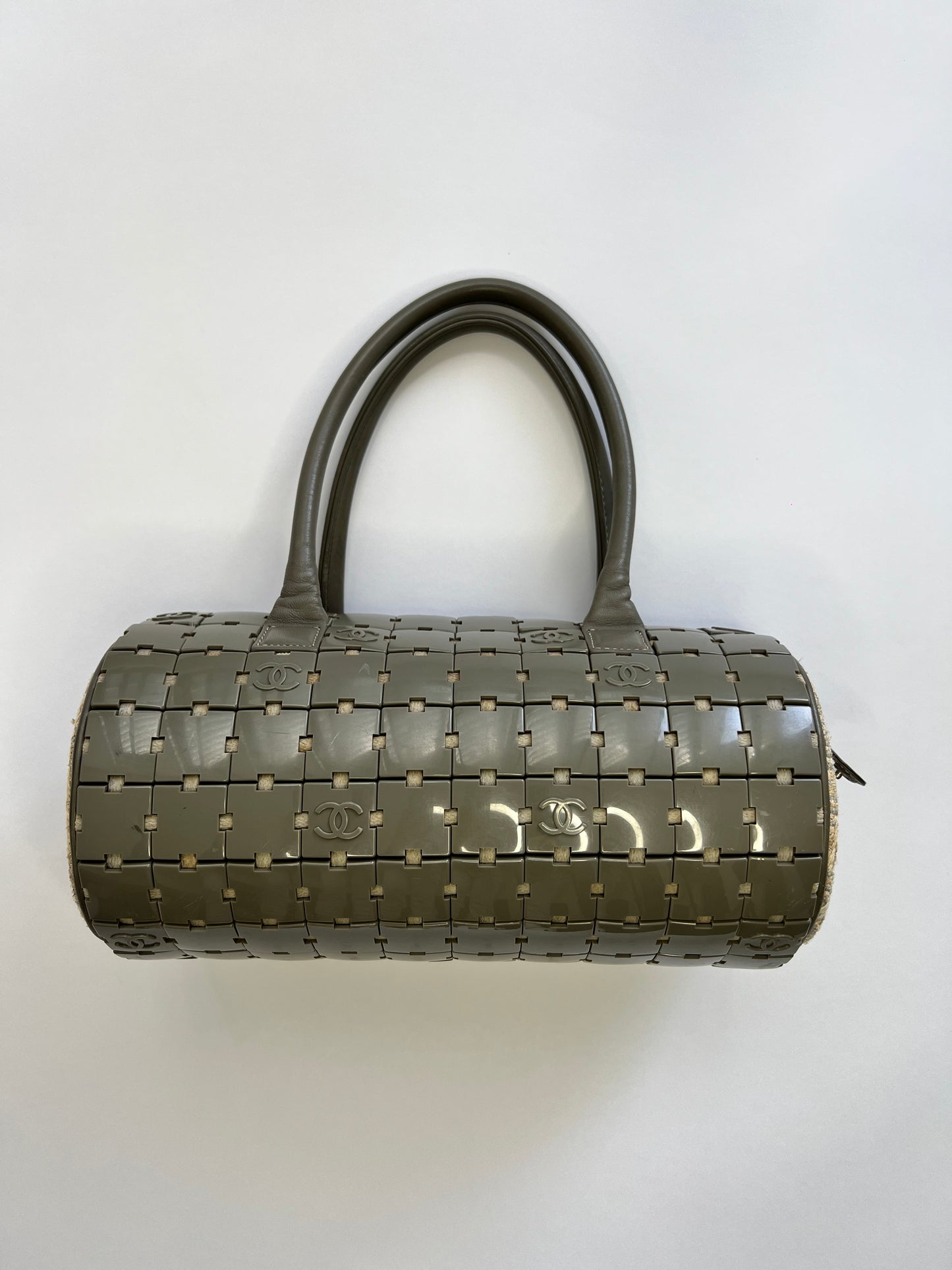 Chanel Puzzle Piece Barrel Bag