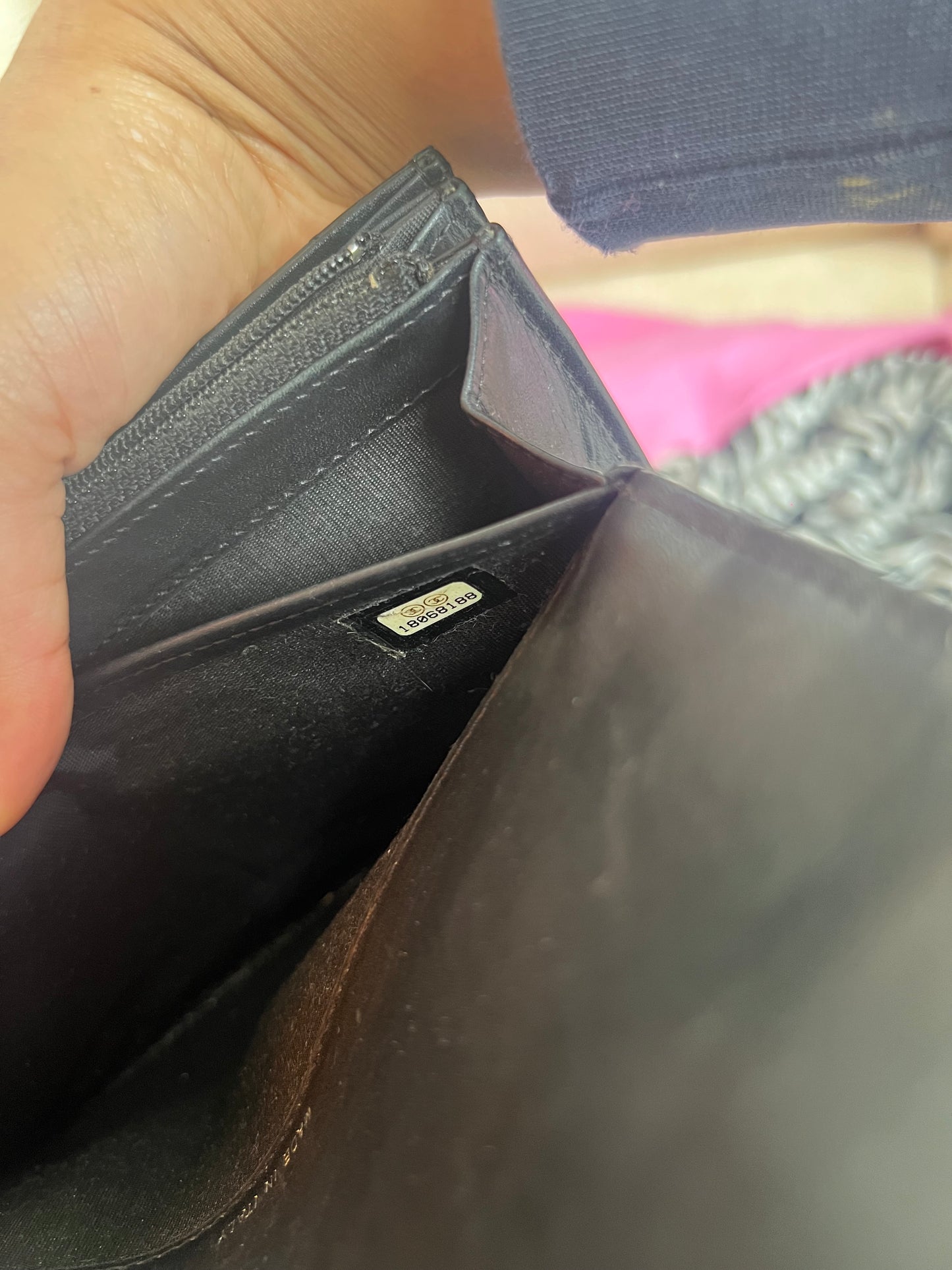 Chanel Patent Wallet