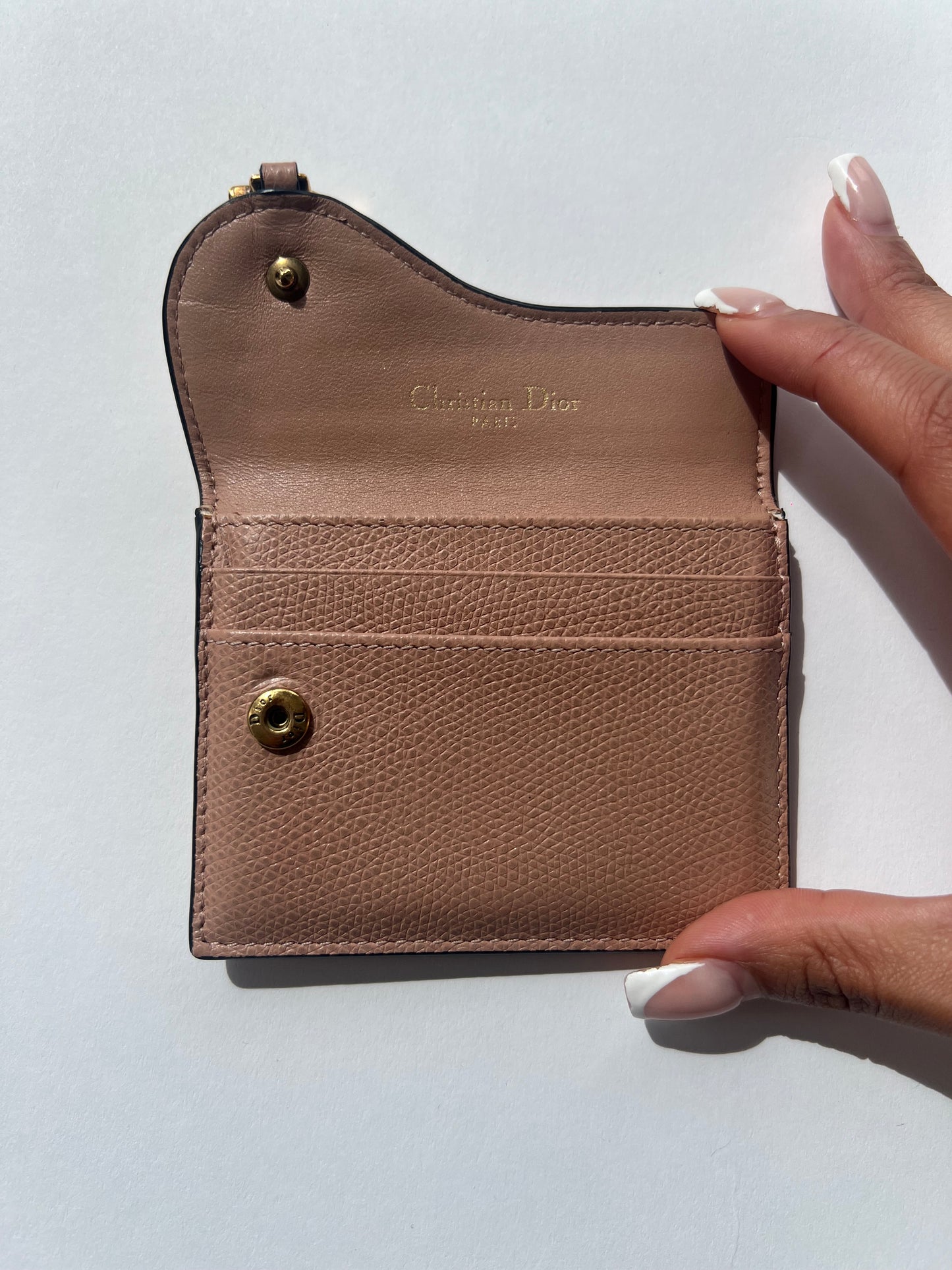 Dior Saddle Card Holder