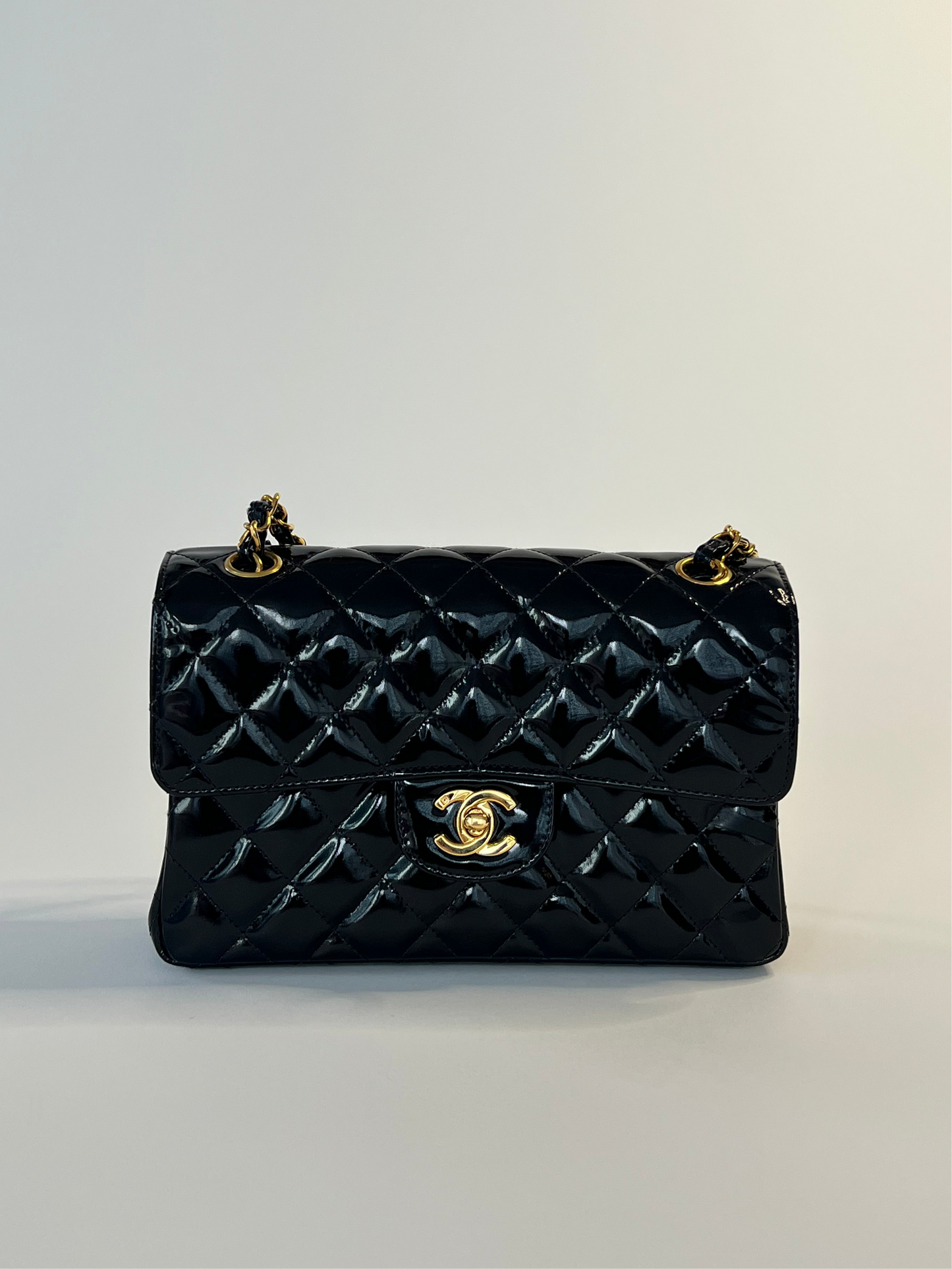 Rare Chanel Double Face Patent