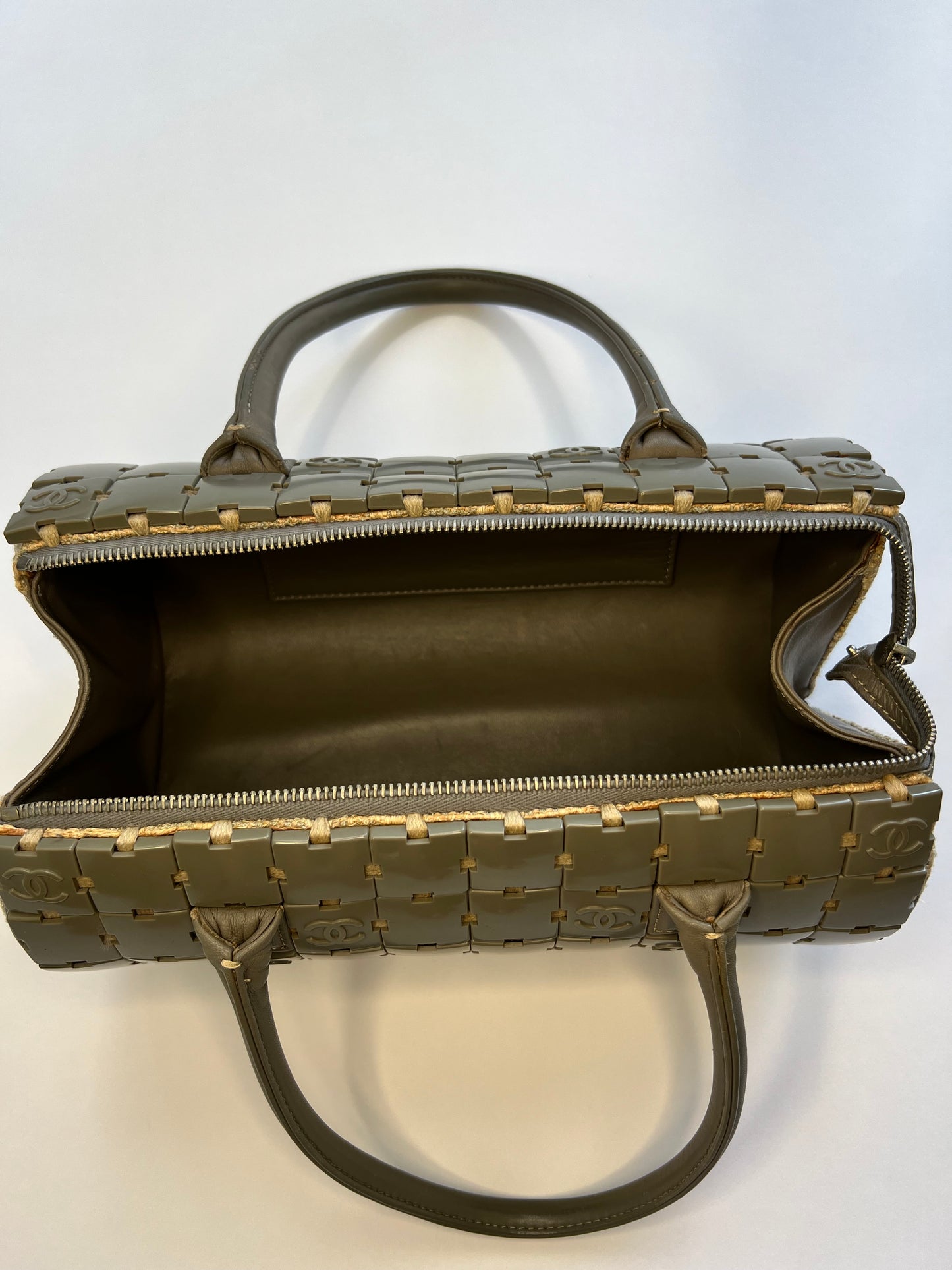 Chanel Puzzle Piece Barrel Bag