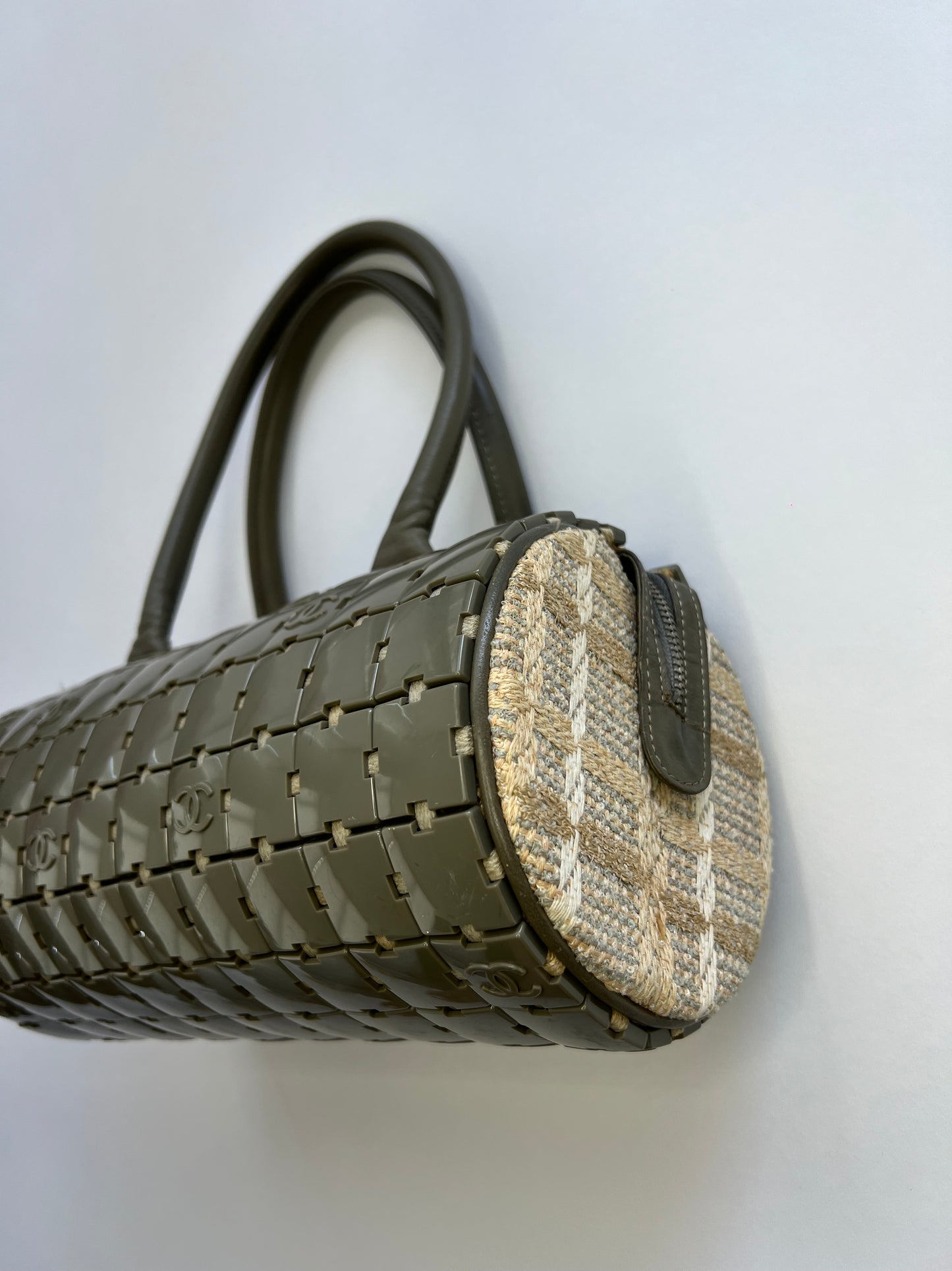 Chanel Puzzle Piece Barrel Bag