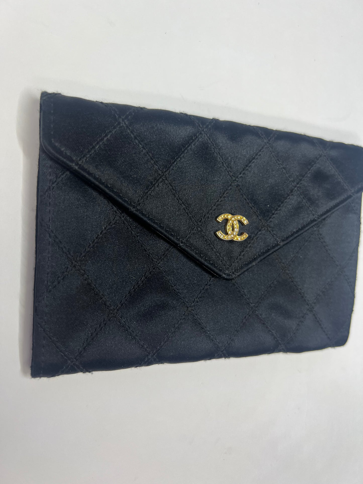 Chanel Satin Pouch