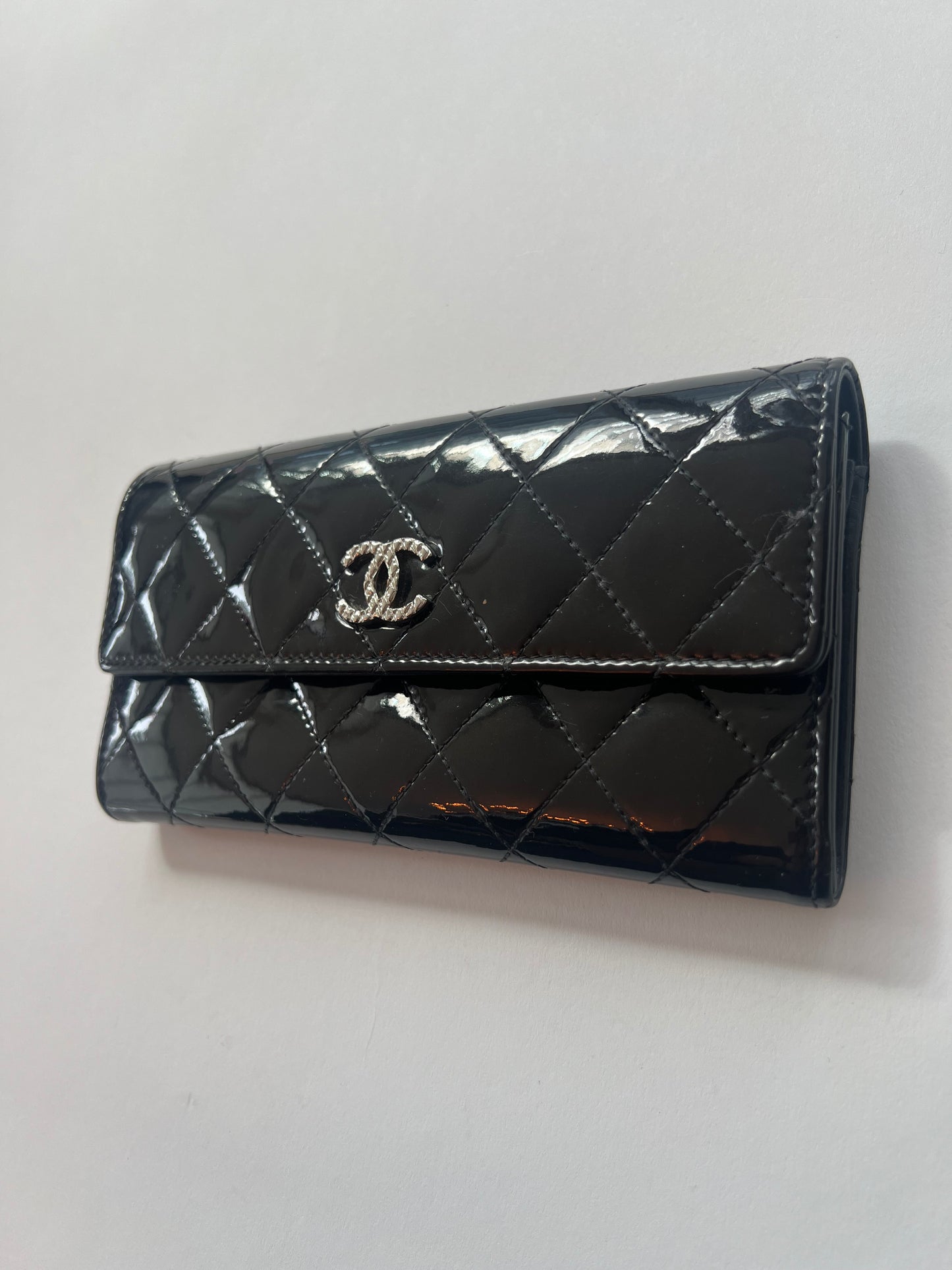 Chanel Patent Wallet