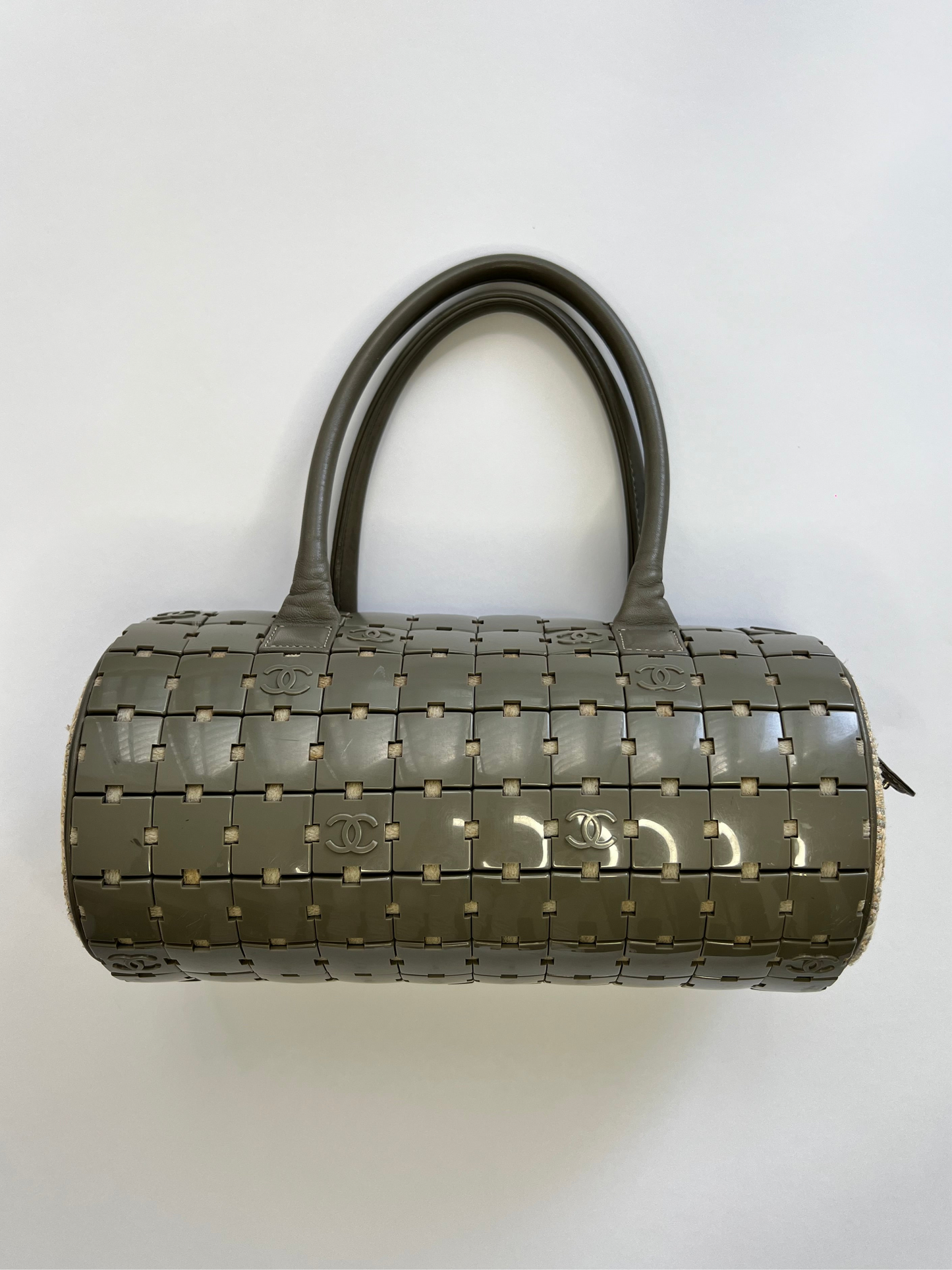 Chanel Puzzle Piece Barrel Bag