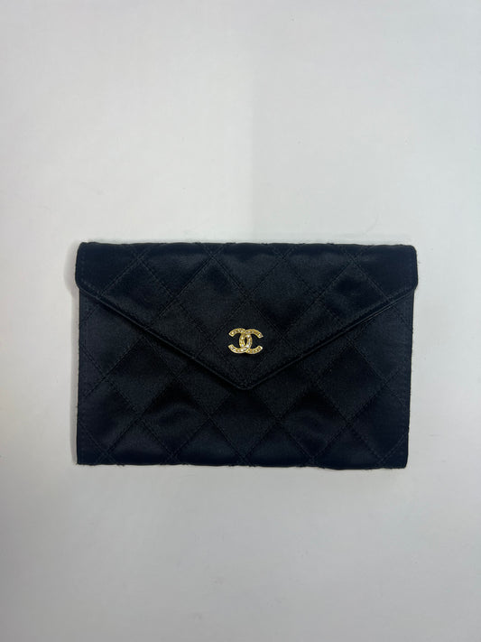 Chanel Satin Pouch