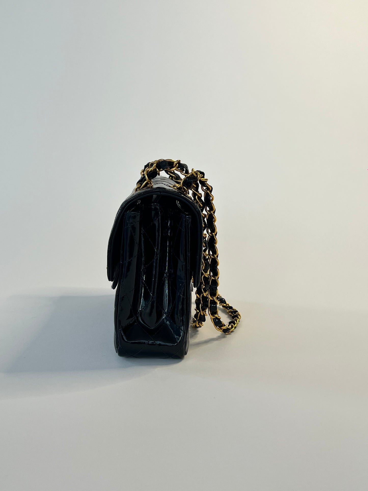 Rare Chanel Double Face Patent