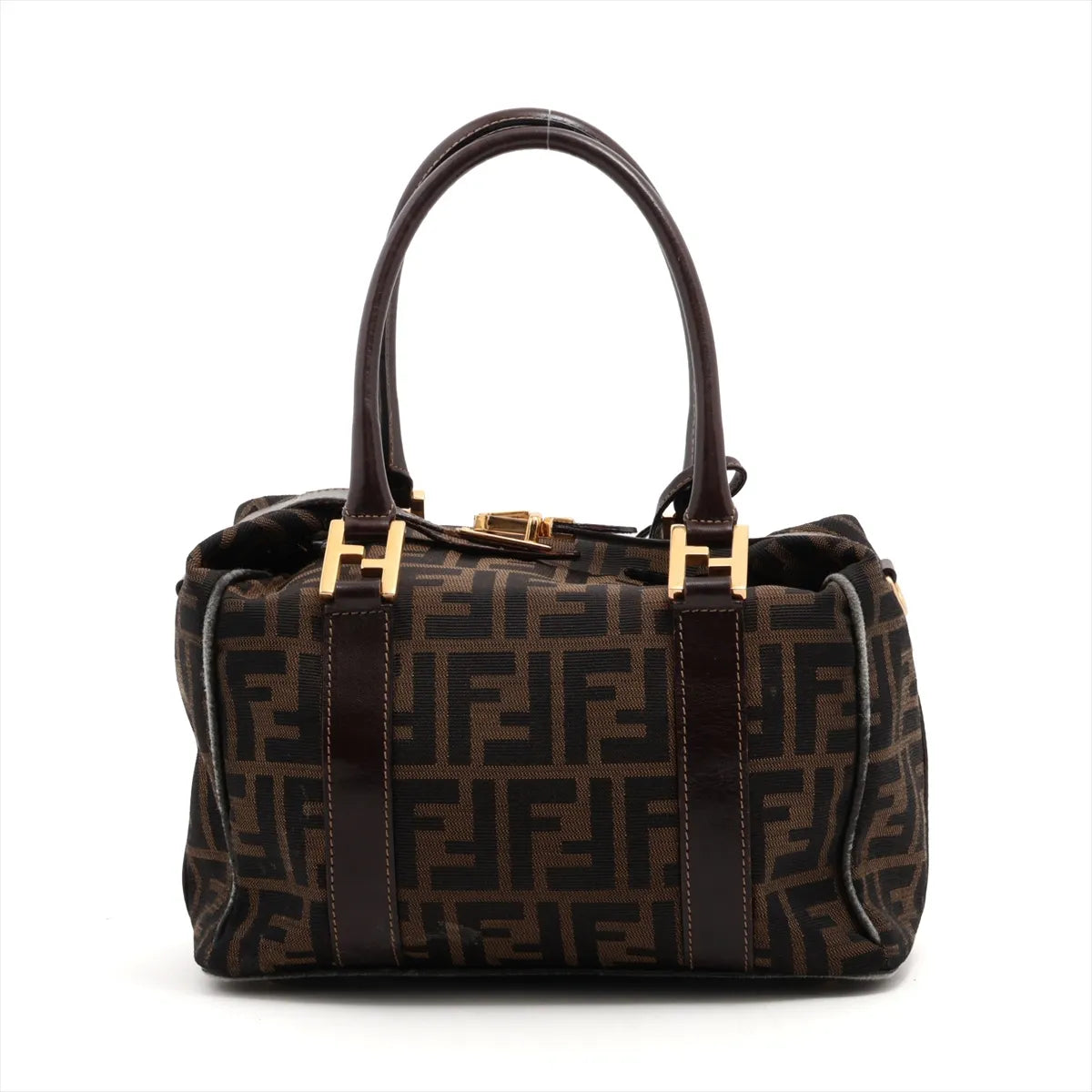 Fendi Zucca Boston Bag