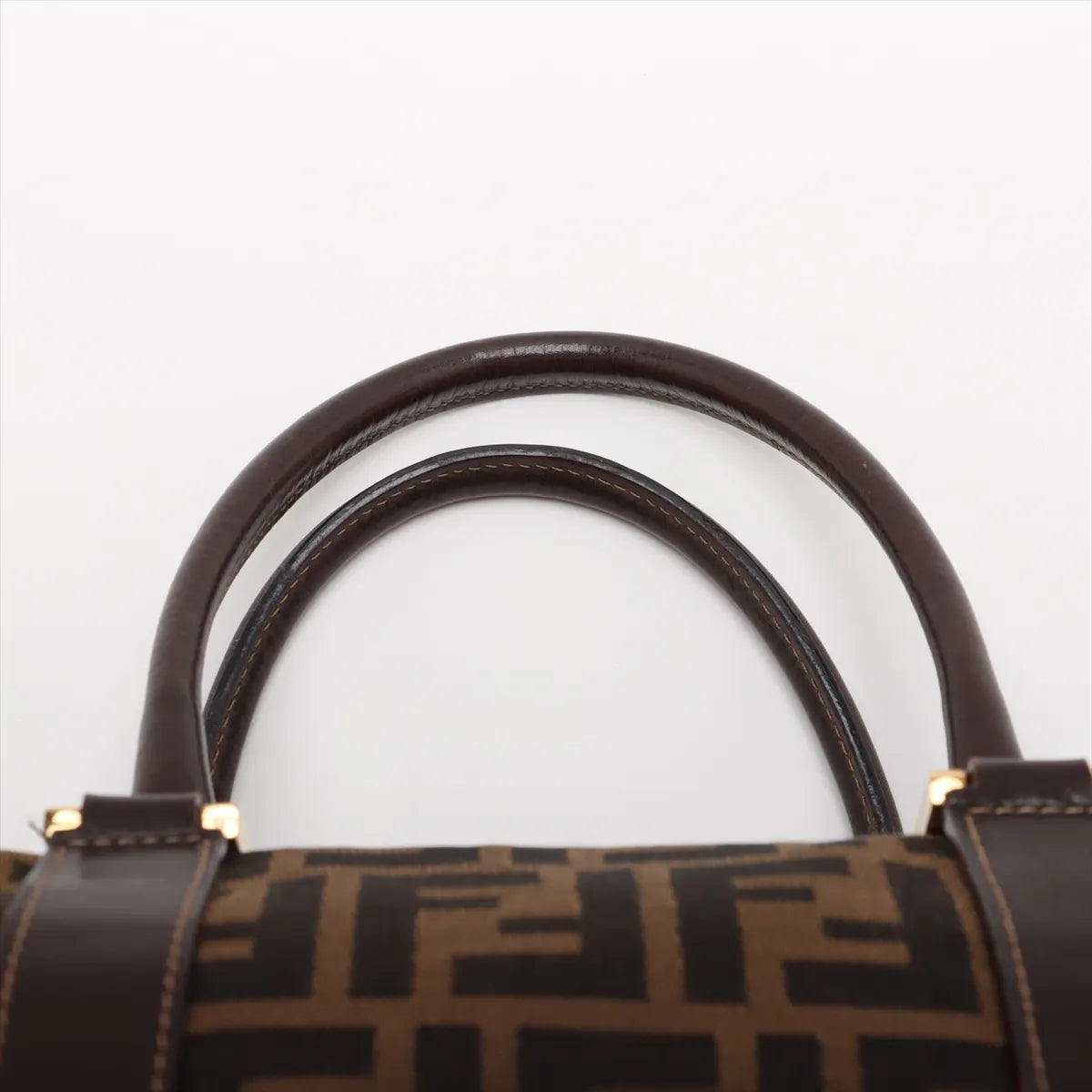 Fendi Zucca Boston Bag